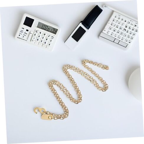 Grandfather Clock Weight Chain Heavy-Duty Golden Mechanical Clock Replacement Part for Vintage Style and Easy Installation in Saudi Arabia