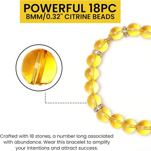 Feng Shui Bracelet,Good Luck Money Bracelet with Natural Citrine & Pixiu Guardian - Zodiac Birthstone Crystal String to Attract Wealth & Positive Energy, Lucky Charm Money Bracelet for Women & Men in Saudi Arabia