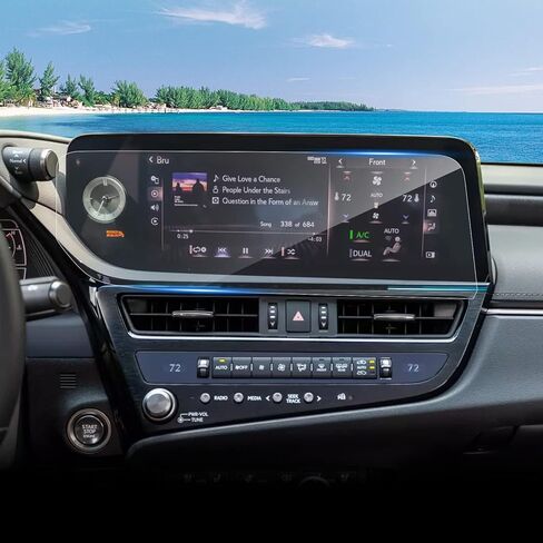 (2Pack) 2022 2023 2024 2025 ES250/ ES350/ ES300h Screen Protector for Lexus ES 12.3-inch Touch Screen, 2023 2024 ES350 ES300h Screen Protector High Clarity 2024 2025 ES350 Accessories 12.3" in Kuwait