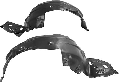 ECOTRIC Front Fender Liner Compatible with 2008-2012 Honda Accord Sedan Without Insulation Foam Replace for HO1249138 HO1248138 74100TA5A00 74150TA5A00 Inner Wheel Liner Splash in Saudi Arabia