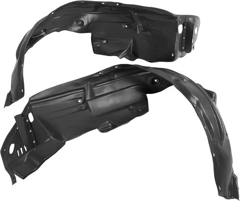 ECOTRIC Front Fender Liner Compatible with 2008-2012 Honda Accord Sedan Without Insulation Foam Replace for HO1249138 HO1248138 74100TA5A00 74150TA5A00 Inner Wheel Liner Splash in Saudi Arabia