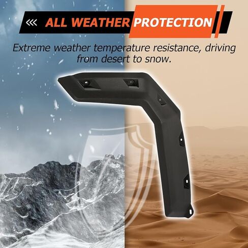 مشاعل حاجز ممتدة من ECOTRIC متوافقة مع 2016-2024 Can-Am Defender HD 5/7/8/10 MAX 6 قطع UTV Mud Guards Flap Set واقيات الطين Splash Shield Guards استبدال لـ 715006821 715002424 715006822 in Saudi Arabia