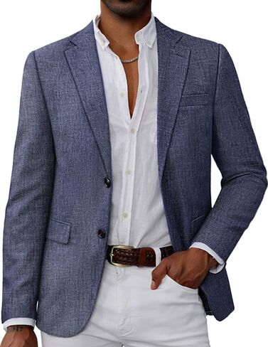 PJ PAUL JONES Men's Blazer Casual Sport Coat Two-Button Suit Jackets Lightweight Sport Coats Blazer in Kuwait
