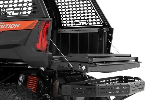 موسع الباب الخلفي Rough Country لسيارة Polaris Xpedition ADV-5 - يوسع مساحة الشحن، تصميم سهل الطي in Kuwait