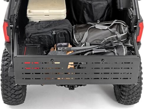 موسع الباب الخلفي Rough Country لسيارة Polaris Xpedition ADV-5 - يوسع مساحة الشحن، تصميم سهل الطي in Kuwait