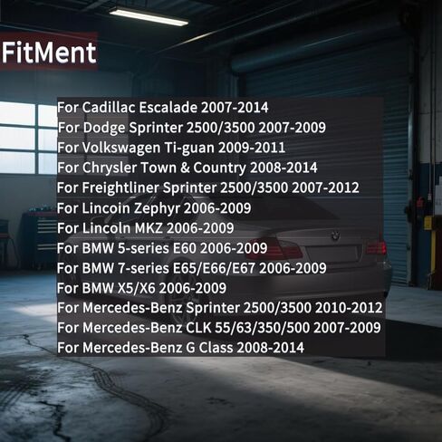2 قطعة HID زينون وحدة التحكم في الصابورة الأمامية متوافقة مع كاديلاك إسكاليد 2007-2013 BMW E60 2006-2009 كرايسلر تاون آند كانتري 2008-2014، يستبدل 5DV 009 000-00,15782392 in Kuwait