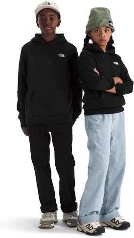 بلوفر بغطاء للرأس Evolution Emb للجنسين من The North Face - سويت شيرت بغطاء للرأس للأولاد والبنات، جيب الكنغر in Saudi Arabia