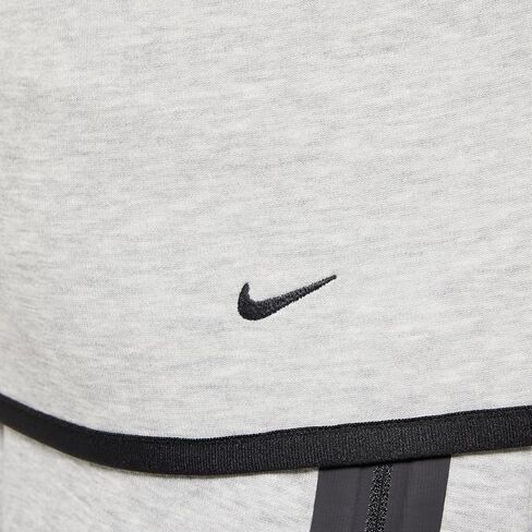 هودي Nike Sportswear Tech Fleece للأطفال الكبار بسحاب كامل (HV5867-063، رمادي داكن منقط/رمادي داكن منقط/) مقاس X-Small in Kuwait