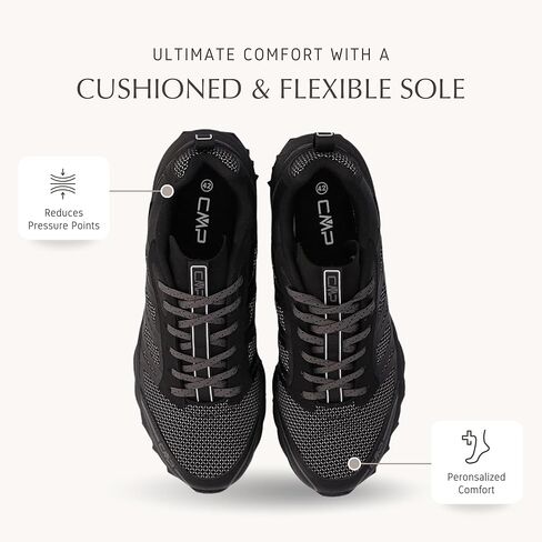 CMP HELNAIT Men’s Waterproof Fast Hiking Shoes – Lightweight Trail Runner with ClimaProtect & FullOn Grip Outsole in Saudi Arabia