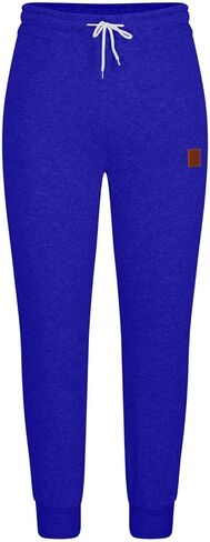 Big and Tall Sweatpants for Men Fleece Loose Running Drawstring Joggers Active Elastic Waist Cuffed Leg Tapered Pants in Saudi Arabia