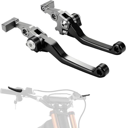 Electric Dirt Bike Titanium Alloy Brake Clutch Lever Adjustable Compatible Fit for Tuttio Tutti Soleil 01 in Kuwait