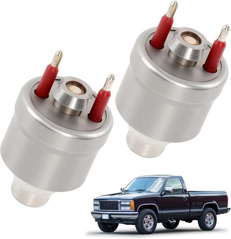 17111864 Fuel Injectors Set of 2 Compatible with Buick Roadmaster Cadillac Brougham Fleetwood Isuzu Oldsmobile Chevrolet Blazer Suburban Tahoe GMC Yukon V8 5.7L Replaces TJ7 17112494 19110538 57202 in Saudi Arabia