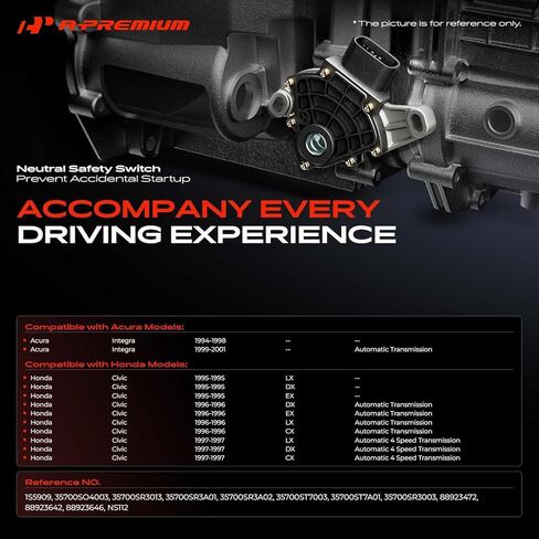 مفتاح أمان محايد ممتاز متوافق مع Honda Civic 1995-1997، Civic del Sol 1995-1997 وAcura Integra 1994-2001، 13 دبابيس in Kuwait