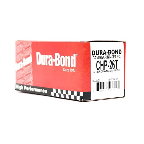 مجموعة محامل عمود الحدبات Dura-Bond CHP-26T LT | يناسب محركات 2014-2021 Gen V LT 5.3L & 6.2L | محامل مغطاة بطبقة جافة وعالية الأداء in Kuwait