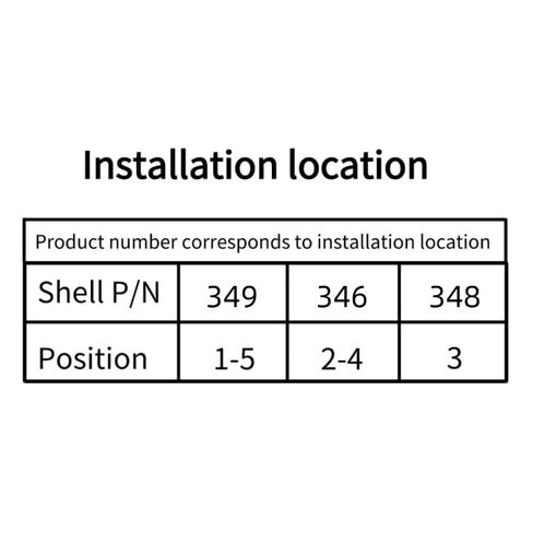 Camshaft Cam Bearings Set Fits for Chevy GM 4.8L 5.3L 6.0L 6.2L 7.0L LS3 V8 Gen IV Engines 2008-2019, CC433W, sh-2125s, CH-25, 1923M in Saudi Arabia