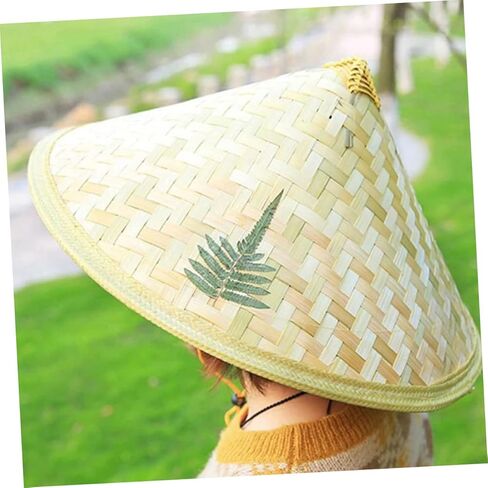 Luxshiny 2pcs Woven Sun Block Hats -rain Outdoor Hats for Boys and Girls Lightweight and for Fishing Gardening and Travel in Kuwait