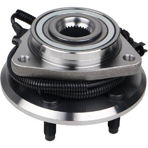 KUSATEC 513270 Front Wheel Bearing and Hub Assembly Compatible with Jeep Liberty 2008-2012, Dodge Nitro 2007-2011, 5 Lug w/ABS
