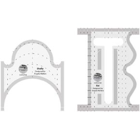 Creative Grids Machine Quilting Tool 2 Pack - Shelly & Sid