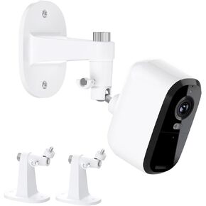 2Pack Adjustable Mount for Arlo Essential 2K Indoor/Outdoor(2nd Generation), for Arlo Pro 5S/Pro 4/Pro 3/Pro 2/Pro/Arlo Ultra2/Ultra/Arlo Essential Spotlight Camera, No-Drill Security Wall Mount