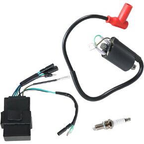 labwork Motorcycle CDI Ignition Coil Spark Plug Replacement for Honda CR80R CR80RB CR85R CR85RB