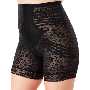 Rago womens Plus Size Hi Waist Long Leg ShaperPanties