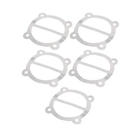 uxcell® 5Pcs 85mm Dia Air Compressor Cylinder Head Gasket Silver Tone