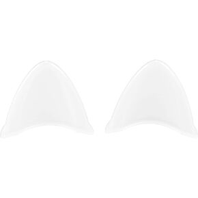 Motoforti 2pcs Cat Ears Style Attachments Helmet Decoration Accessories Self Adhesive Universal Helmet Cover Sticker for Motorcycle Bicycle Scooter Pink TPU