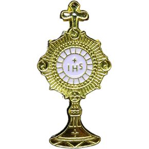 First Communion Chalice Lapel Pin, Religious Gifts for Boys, 1.75 Inches