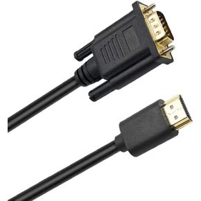 HDMI to VGA Cable, 1080P HDMI Male to VGA Male Active Video Adapter Converter Cord (6 Feet/1.8 Meters)â€¦