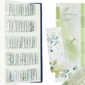 Bible Tabs for Study Bible, Large Print Laminated Indexing Tabs for Bible Chapters, 72 Mini Tabs for Old and New Testament, Additional 5 Blank Tabs with Bookmark and Alignment