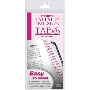 G.T. Luscombe Company, Inc. Gold Verse Finder Bible Tabs | Easy to Install, Self-Aligning, Just Press & Stick | Horizontal Text | Complete Set of Tabs for The Old & New Testaments