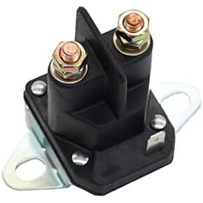 Nakkaa 812-1211-211 Solenoid Relay Switch 3 Terminal Replacement for Lawn Mower Solenoid Valve 12V AM103290 48035A 539101714 8121201211 9326519 93265WR 932651WR