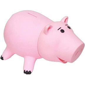 jingyumaoyi Cute Piggy Piggy Bank Pink Plastic Piggy Bank Children's Birthday Present Toy for Boys Girls Birthdays Home Decoration