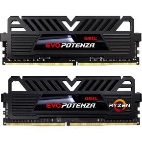 GeIL EVO Potenza AMD 16GB (2 x 8GB) 288-Pin PC RAM DDR4 3200 (PC4 25600) طراز ذاكرة سطح المكتب GAPB416GB3200C18ADC in Kuwait