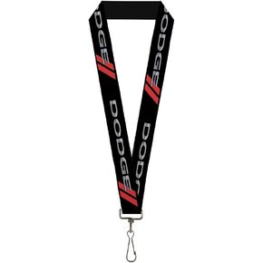 Lanyard Dodge Red Rhombus Repeat
