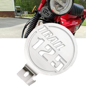 Compatible with Honda Hunter Cub 125 Trail 125 (2019-2024) Front Horn Cover Trim Guard Protector (Black)