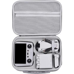 حقيبة حمل Flymile لجهاز DJI Mini 3 Pro، حقيبة تخزين صلبة محمولة متوافقة مع جهاز التحكم عن بعد DJI Mini 3 RC/DJI RC-N1 Fly More Combo Kit in Kuwait