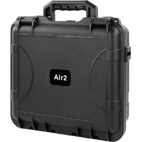 Waterproof Hard Carrying Case for DJI Air 2/2S Drone and Accessories, Waterproof, Shockproof, All-round protection(Case Only, Not Include Drones and Accessories) - Black