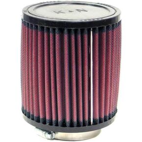 K&N Universal Clamp-On Air Intake Filter: High Performance, Premium, Washable, Replacement Air Filter: Flange Diameter: 2.5625 In, Filter Height: 5 In, Flange Length: 0.75 In, Shape: Round, RA-0610
