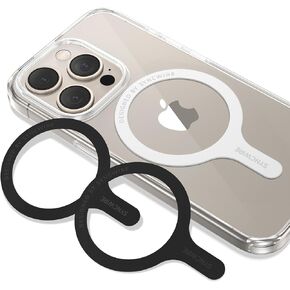 SYNCWIRE for MagSafe Sticker 3 Pack, Compatible with MagSafe Ring, Metal Ring Support Wireless Charging, Magnetic Ring for Phone Case Universal for iPhone, Galaxy, All Standard Cases