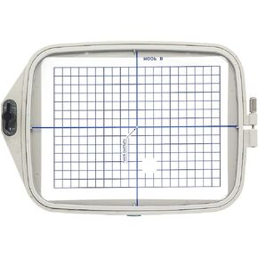 Sew Tech Embroidery Hoop B for Janome MC 350E 300E 9500 9700 10000 10001 Memory Craft Bernina DECO330 340 Elna 820 8200 8300 8600 etc., Sewing and Embroidery Machine Hoops
