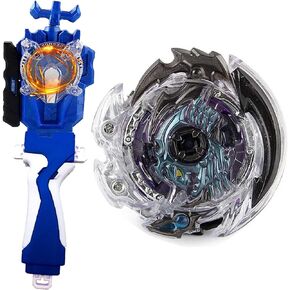 Metal Fusion Games Blade Toy Set Sparking Launcher Grip Bey Battling Top Burst Left Right Launcher Play Blades Game Toy Set Gift for Boys