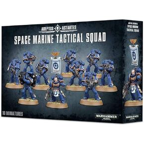 Games Workshop 99120101216" Warhammer 40K Space Marine Tactical Squad Game,5 years to 99 years