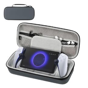 TiMOVO Carrying Case For PlayStation Portal Remote Player, Travel Storage Case with 10 Card Slots for PS5 Portal 2023 Controller & Accessories, Hard Shell Protective Bag For PS Portal PS5