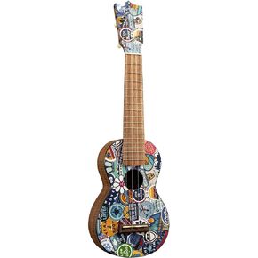Martin 0XK Soprano Ukulele - Life Is Good
