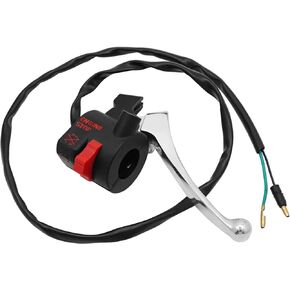 M MATI Right Start Stop Kill Switch & Brake Lever for Honda CRF50 CRF50F 2004-2023 35130-GEL-D61 35130-GEL-A01 53175-GR2-010