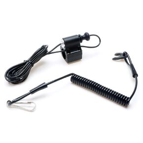 APE RACING Tether Kill Switch with Lanyard Key for ATV Dirt Bike Mount 7/8" bar