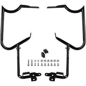 VPZMT Saddlebags Guard Bracket Support Bar Fits for 2014-2023 Harley Davidson Touring/Road King/Street Glide/Road Glide/Electra Glide/Ultra Limited