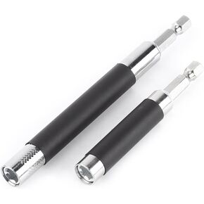 Magnetic Screw Drive Guide Drill Bit, Tip Holder Screwdriver Bit, Extension Bar Drill Screw Adapter with 1/4 Inch Hex Shank for Screwdriver Bits Nuts Drills