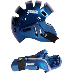 Proforce Lightning Martial Arts Protective Sparring Gear Bundle - Headgear/Gloves